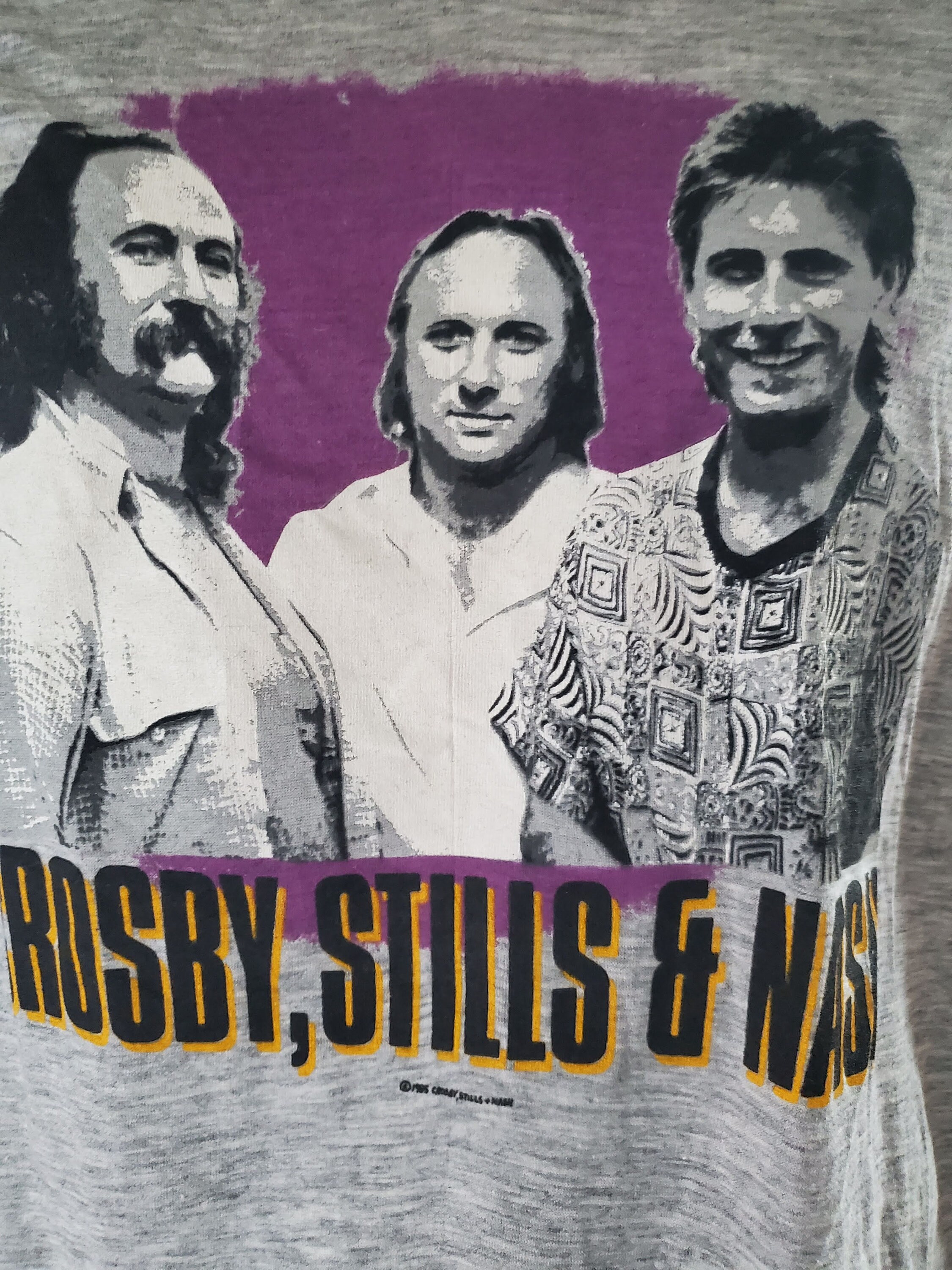 CROSBY, STILLS & NASH* Mint* Vintage Tour Shirt *summer Tour