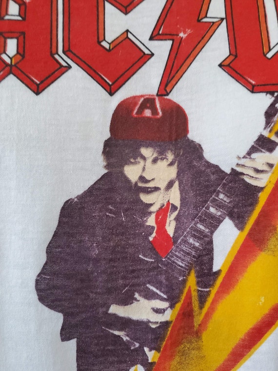 AC/DC *High Voltage* Vintage-1980's Large-Deadstock-O… - Gem