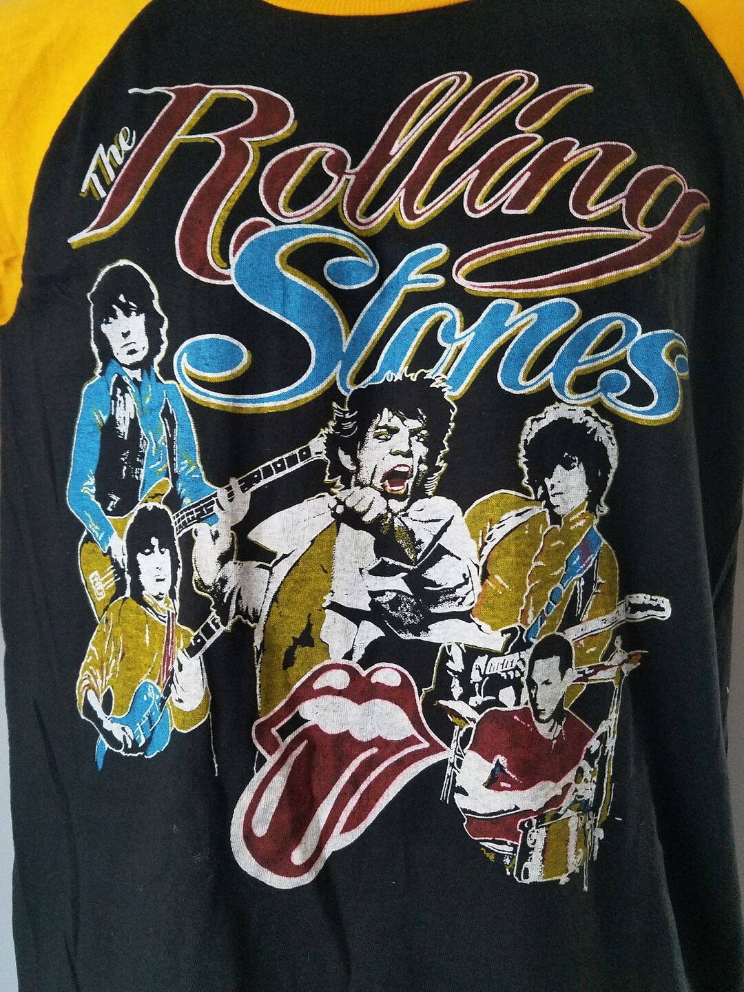 Débardeur Officiel Rolling Stones North American 1981 Tour - Produit Sous Licence Bravado, 100% Authentique