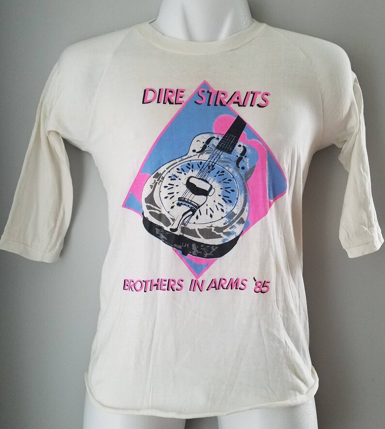 DIRE STRAITS shops 1985 *I Want My MTV* RaRe-Medium-Vintage Bootleg-Original-Parking Lot stock-hard to find