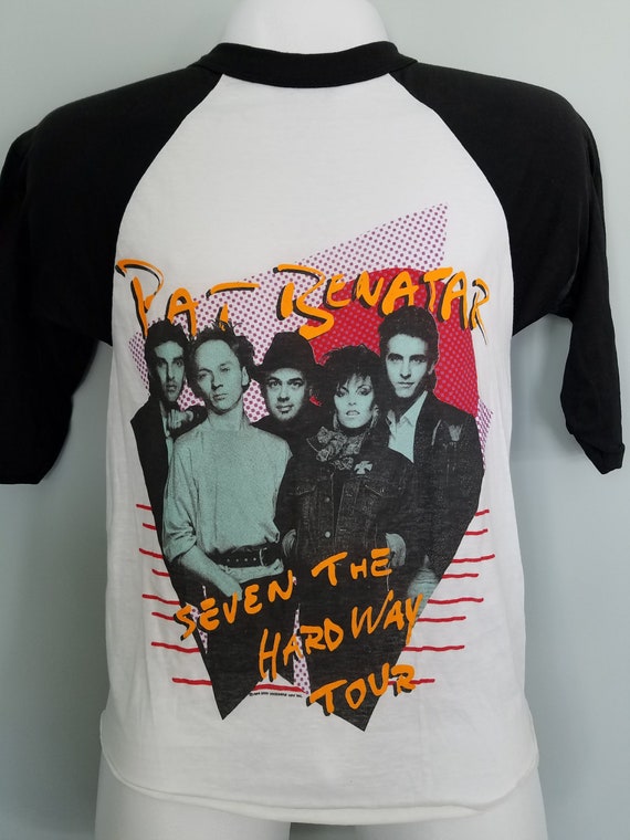 PAT BENATAR~MINT *seven the Hard Way Tour 1985-86* Vintage~medium 