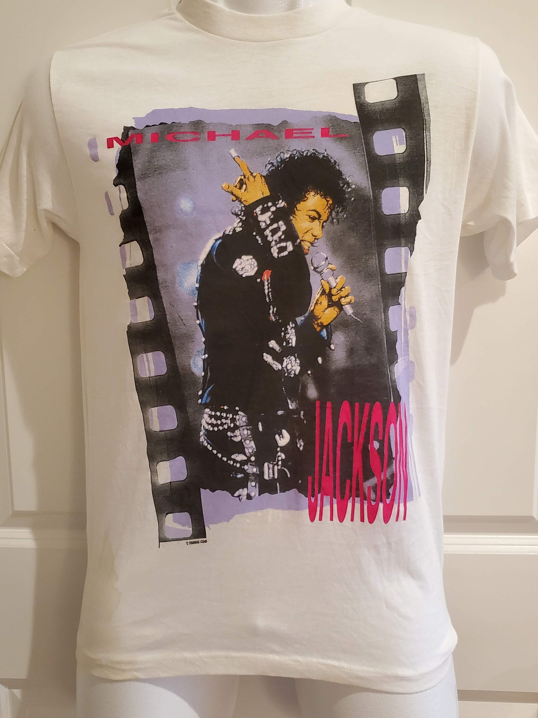 MICHAEL JACKSON *BAD Tour 1988* Large-original-authentic