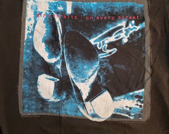 DIRE STRAITS  Vintage Tour shirt *On Every Street* North American Tour 1992*