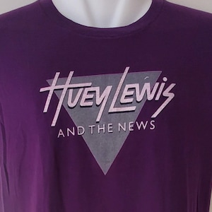 Huey Lewis and The News  *Sports Tour 1984* Vintage-Large-Original-Authentic