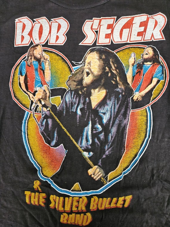 BOB SEGER & The Silver Bullet Band 1980's Tour Tee