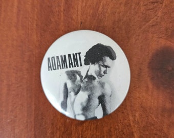 ADAM ANT *1983 Friend Or Foe Pure Sex Tour* Vintage Button/ Pin /Badge Hard to Find