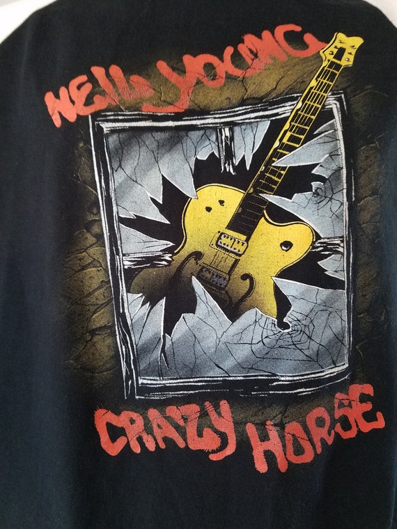 NEIL YOUNG MINT *Crazy Horse 1986 Tour* Deadstock-