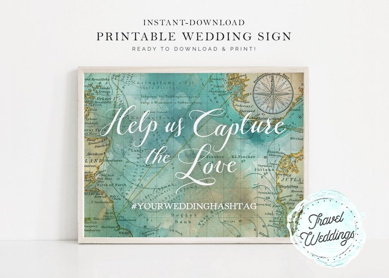 Printable Help Us Capture the Love Sign Your | Etsy