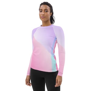 WOMEN’S RASH GUARD - Sun Protection Shirt, Female Rash Guard, Gift For Her, Stylish Rash Guards
