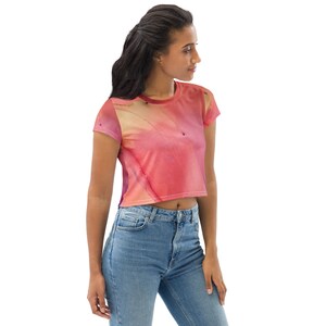 LADIES CROP TEES - Shirt, Crop Top, Gift For Her, Stylish Crop Top