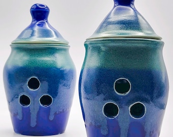 Garlic Keeper *Green and Blue *White and Blue - color style may vary