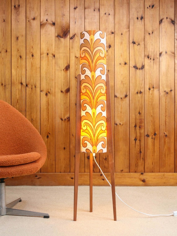 Vintage rocket cheap lamp