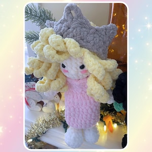 WICKED Witch Good Witch Crochet Pattern, Crochet Wicked Witch Pattern, Crochet doll Pattern, Crochet Wicked Glinda, Crochet Wicked Elphaba