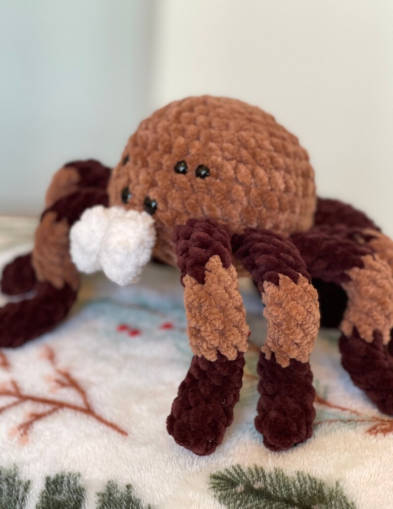 Stuffed Spider Pattern Crochet Spider, Halloween Plushie Spider (PDF Pattern - Etsy
