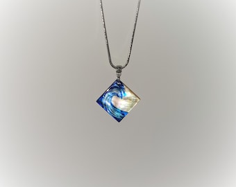Hawaiian Wave Diamond Necklace