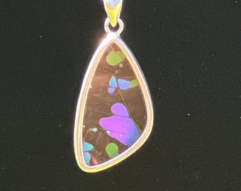 ¡Hermoso colgante incluye cadena de serpiente de doble cara! Belleza vibrante!!