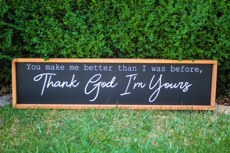 Thank God I\u2019m yours