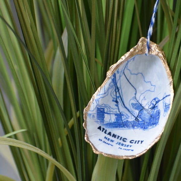 Atlantic City  |  New Jersey  |  Beach |  Ornament and Trinket Gift