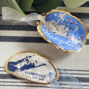Les Hamptons | Montauk |  Long Island, État de New York |  Ornement coquille d'huître