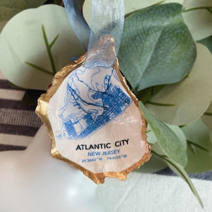 Atlantic City  |  New Jersey  |  Beach |  Ornament and Trinket Gift