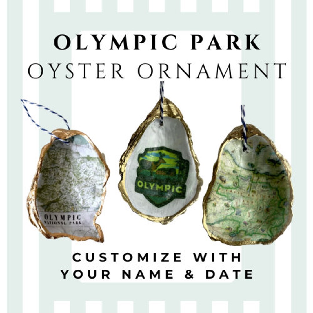 National Park Gift - Olympic National Park Ornament – Audra Azoury Design