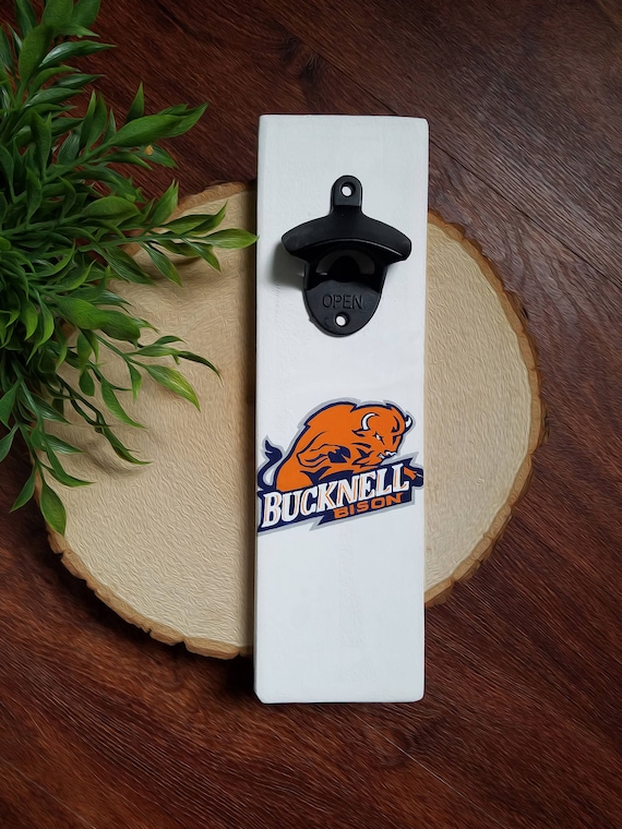 Bucknell Bison Hand Painted Collegiate Bottle Opener Etsy