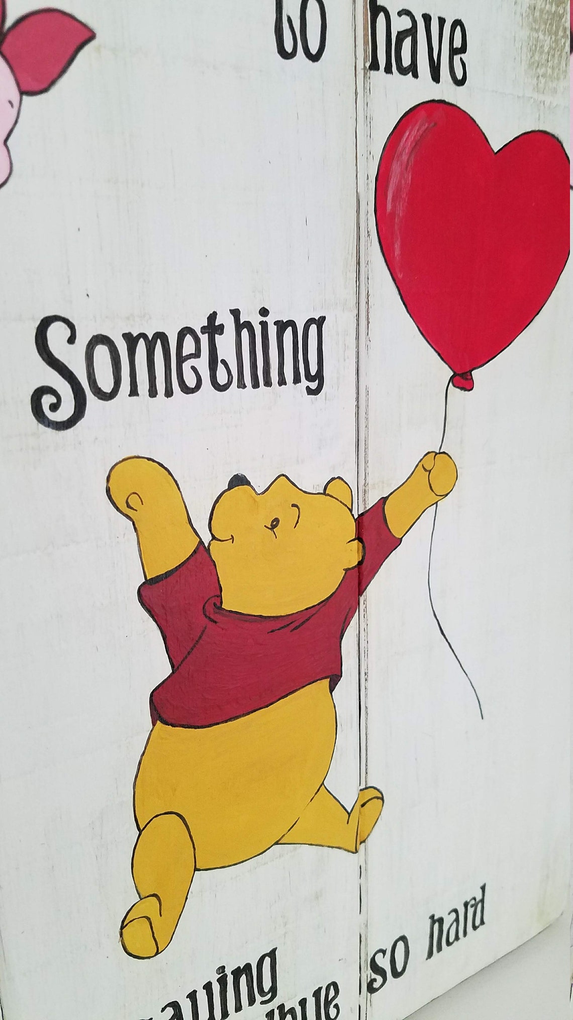 Winnie The Pooh Quote How Lucky am I to have Something Etsy