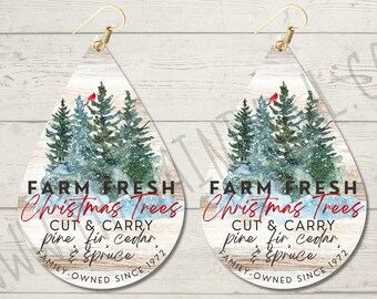 Cut and Carry Tree Farm SVG. - Etsy
