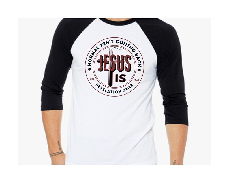 Normal Isnt Coming Back Jesus is PNG Jesus is Coming Back - Etsy