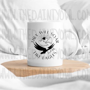 Soar Like Eagles Isaiah 40:31 PNG SVG JPG Scripture Printable Bible