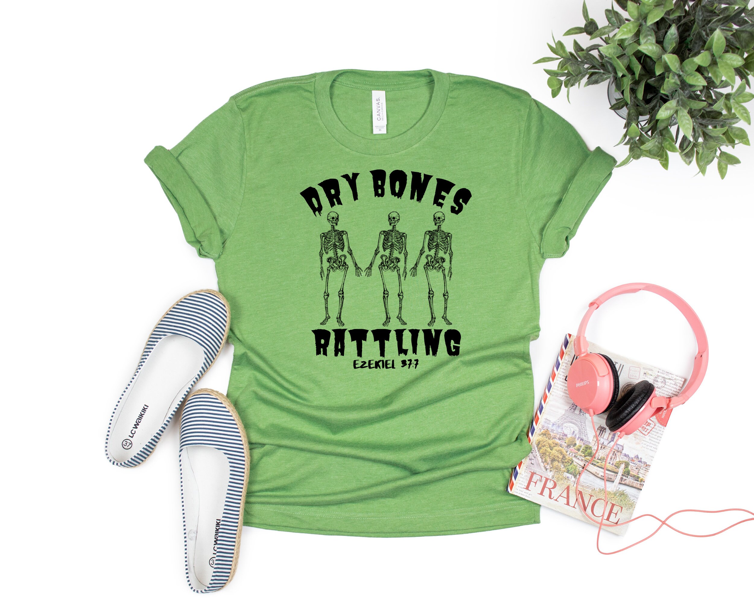 Dry Bones Rattling PNG SVG Halloween Christian Design Bones Etsy