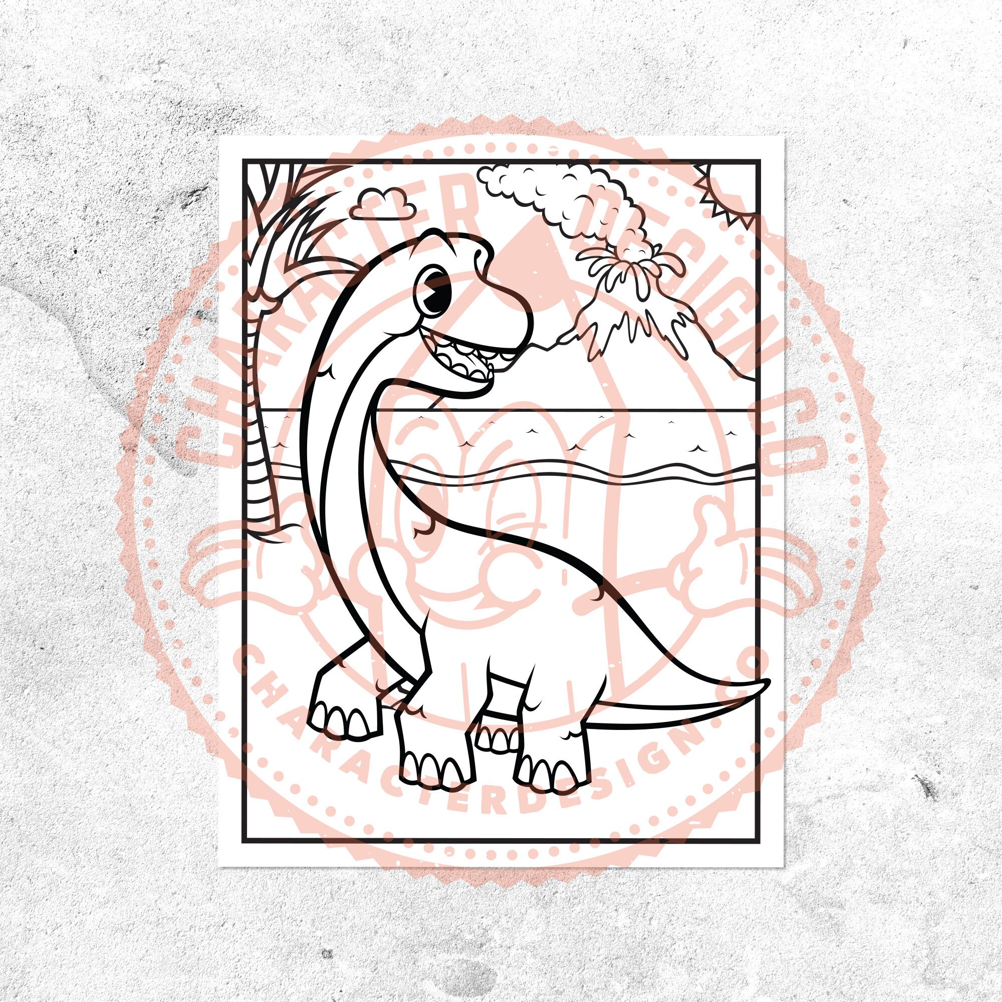 Dinosaur Coloring Pages, 5X Printable Dinosaur Colouring Sheets ...