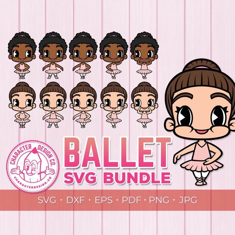 Download Ballerina SVG Bundle Ballet SVG Bundle Ballet Dancer Dance ...