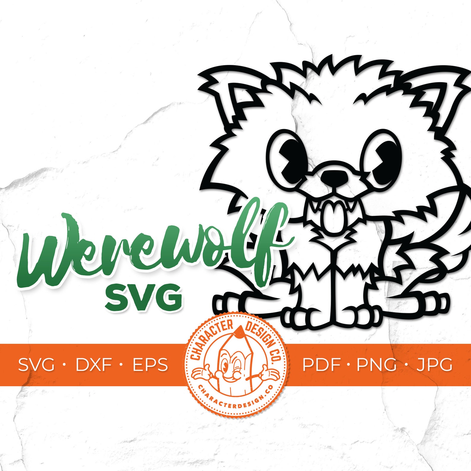 Werewolf SVG. Halloween SVG. Cricut. Werewolf Silhouette. Etsy
