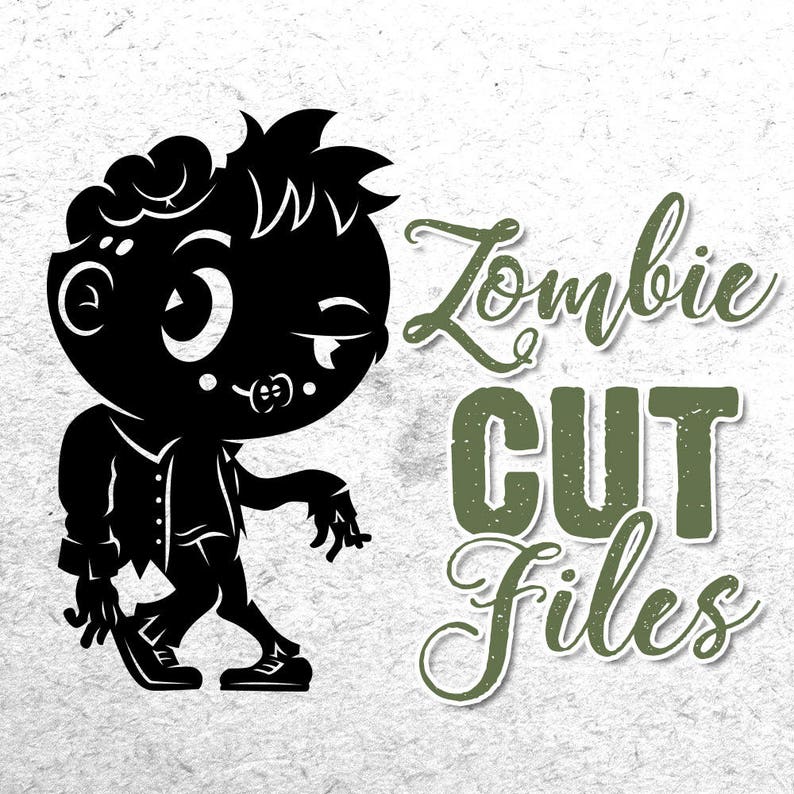 Download Halloween SVG. Zombie SVG. Cricut. Zombie silhouette. Zombie | Etsy