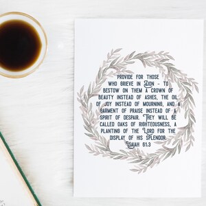Crown of Beauty, Scripture, Isaiah 61