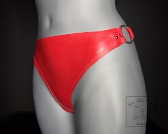 latex rubber thong custom made