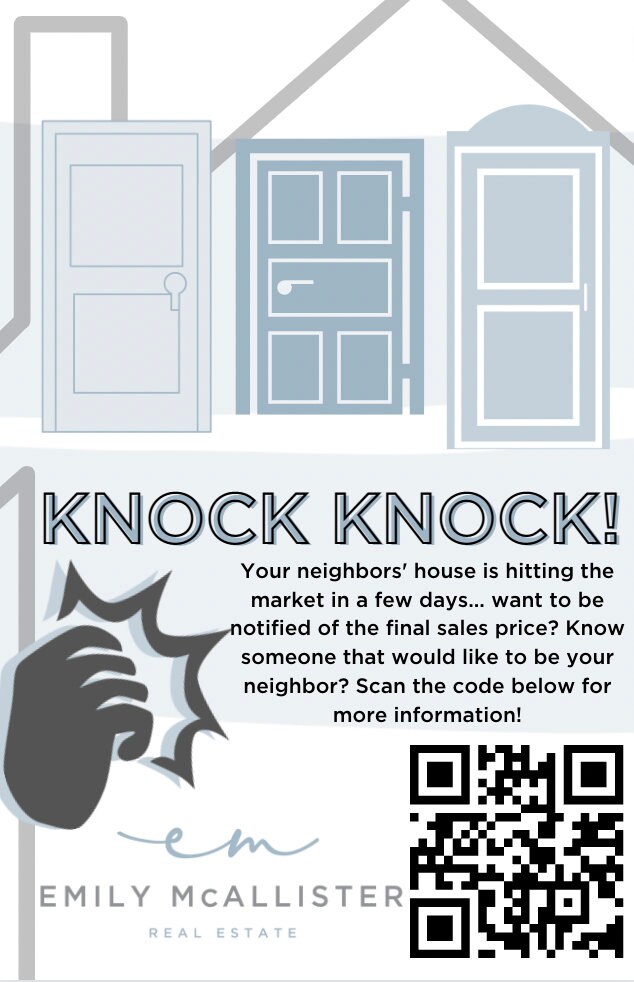Door Knocking Flyer Template Etsy