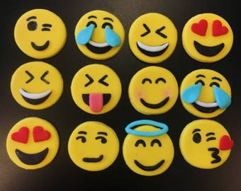 Emoji Cupcake Toppers