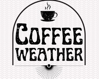 Kaffee Wetter Png Digitaler Download