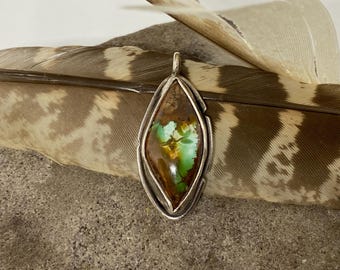 Royston turquoise pendant