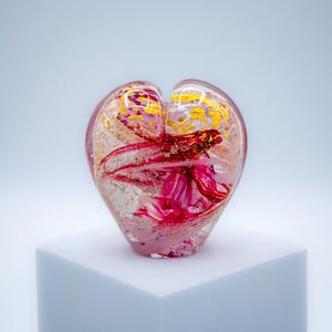Mini Ashes Keepsake - Heart Paperweight