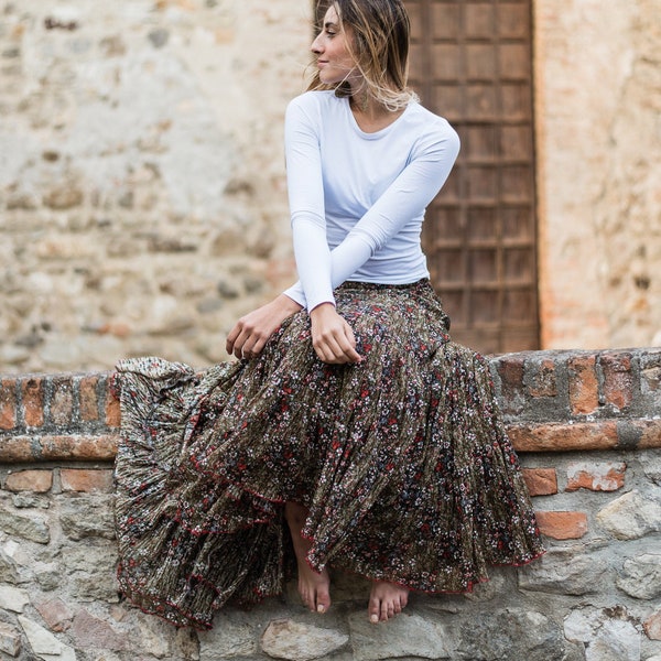 Long Skirt - Etsy