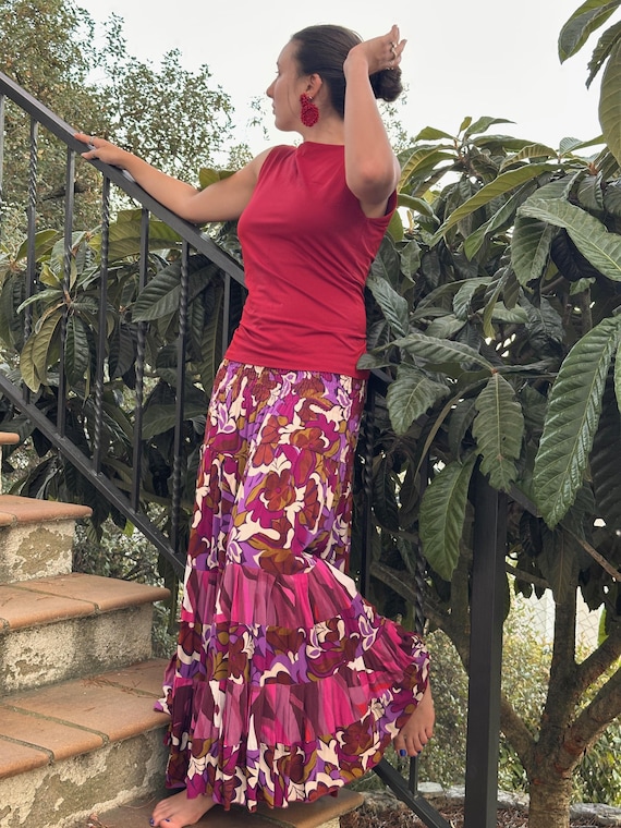 Long mixed maxi skirt - RODD