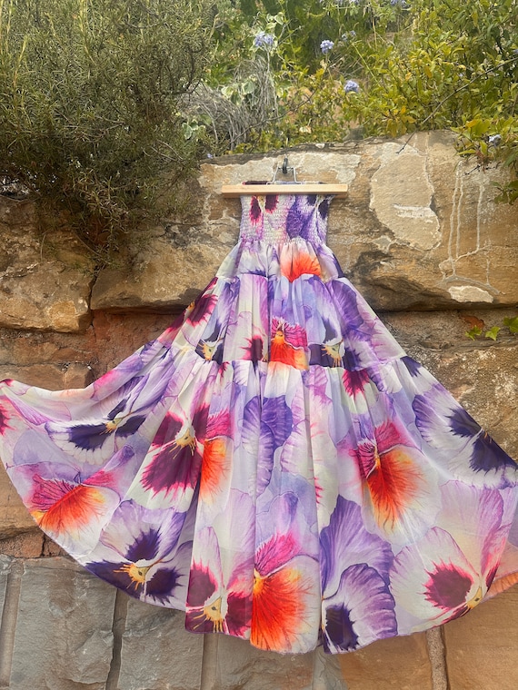 Violet maxi skirt - FLORLILA