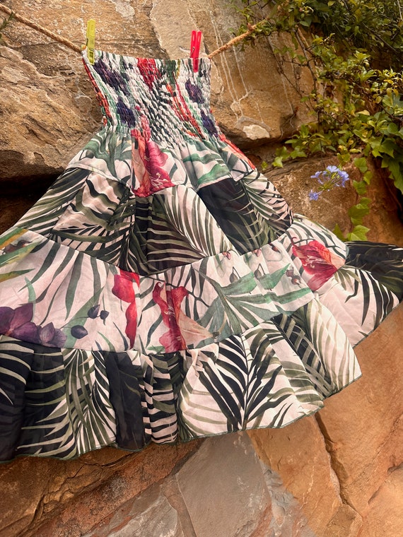 Children's skirt (8/9 years) - PALM