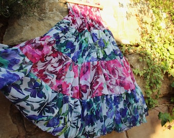 Beautiful chiffon skirt - MORAT