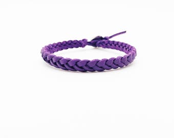 VIOLET // Essential Oil | Diffuser Bracelet | Aromatherapy | Vegan Diffuser Jewelry | Adult + Child Sizes