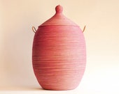 EGG Arican Basket Pink LARGE