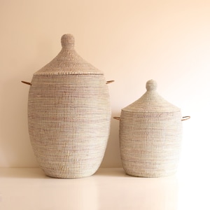 UE- EGG African Baskets White DUO